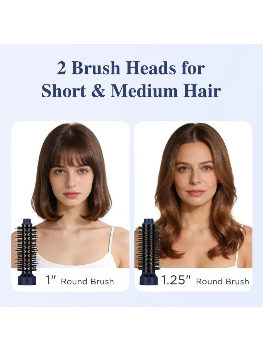 4-in-1 Round Blow Dryer Brush Set | Hair Styling Tool for Smooth, Voluminous